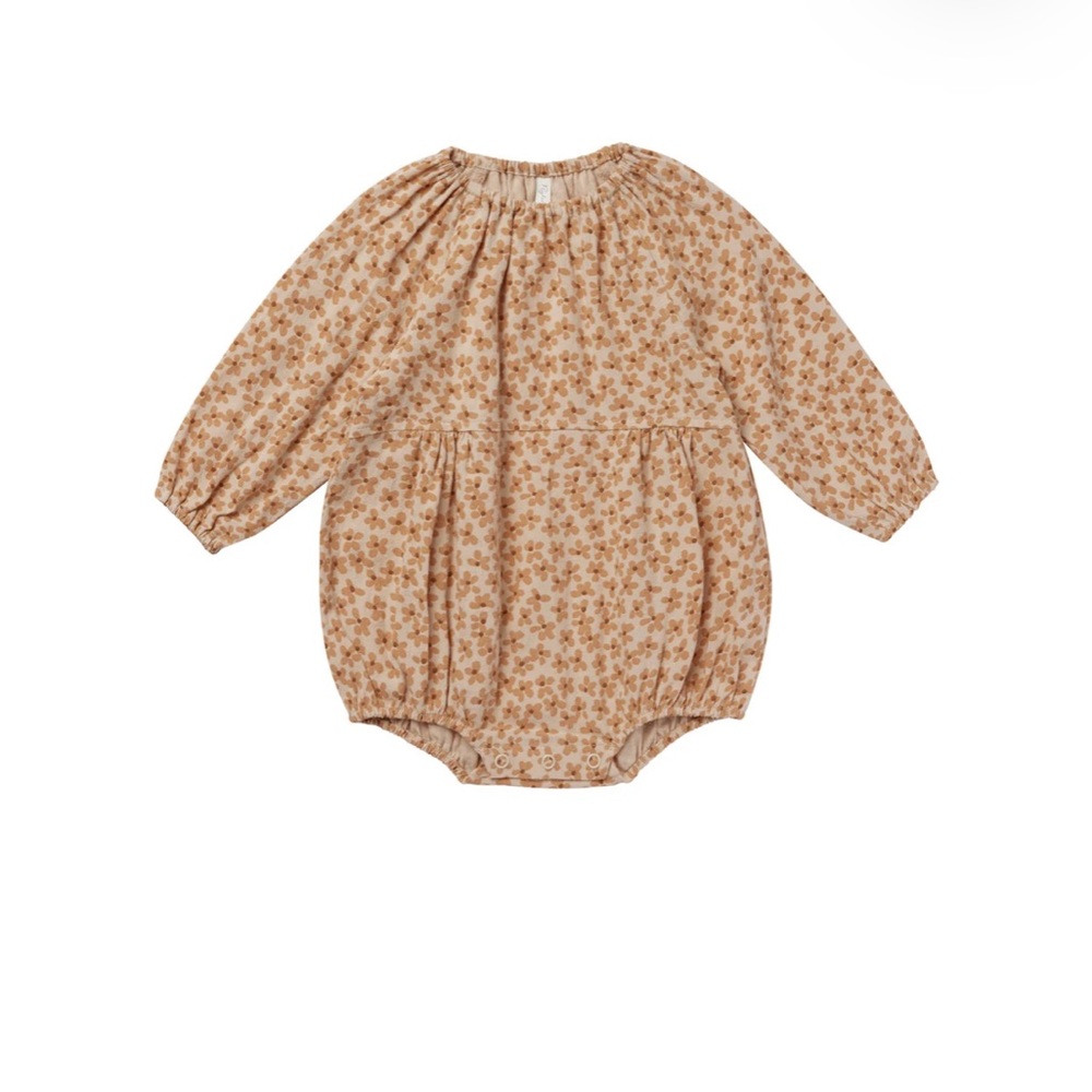 Rylee + Cru long sleeve floral romper